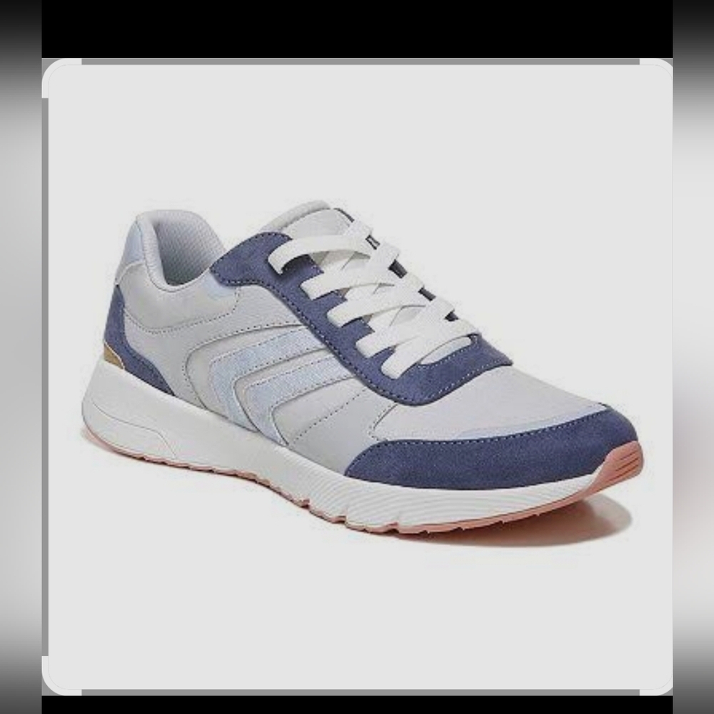 DrScholls Shoes Stylish Blue and White